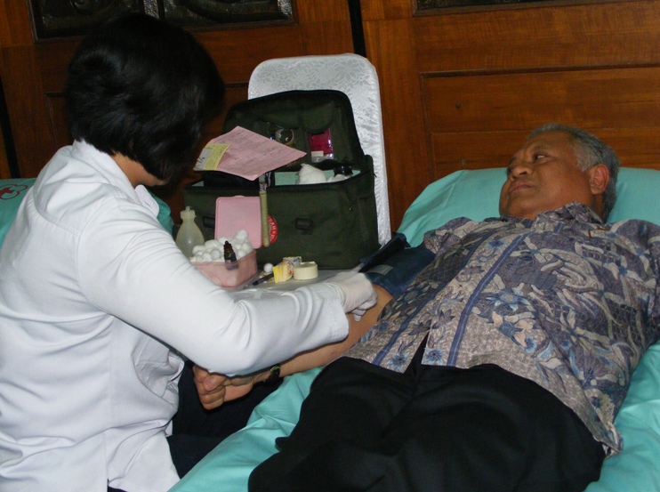 DESDM Gelar Aksi Donor Darah Triwulan Ketiga